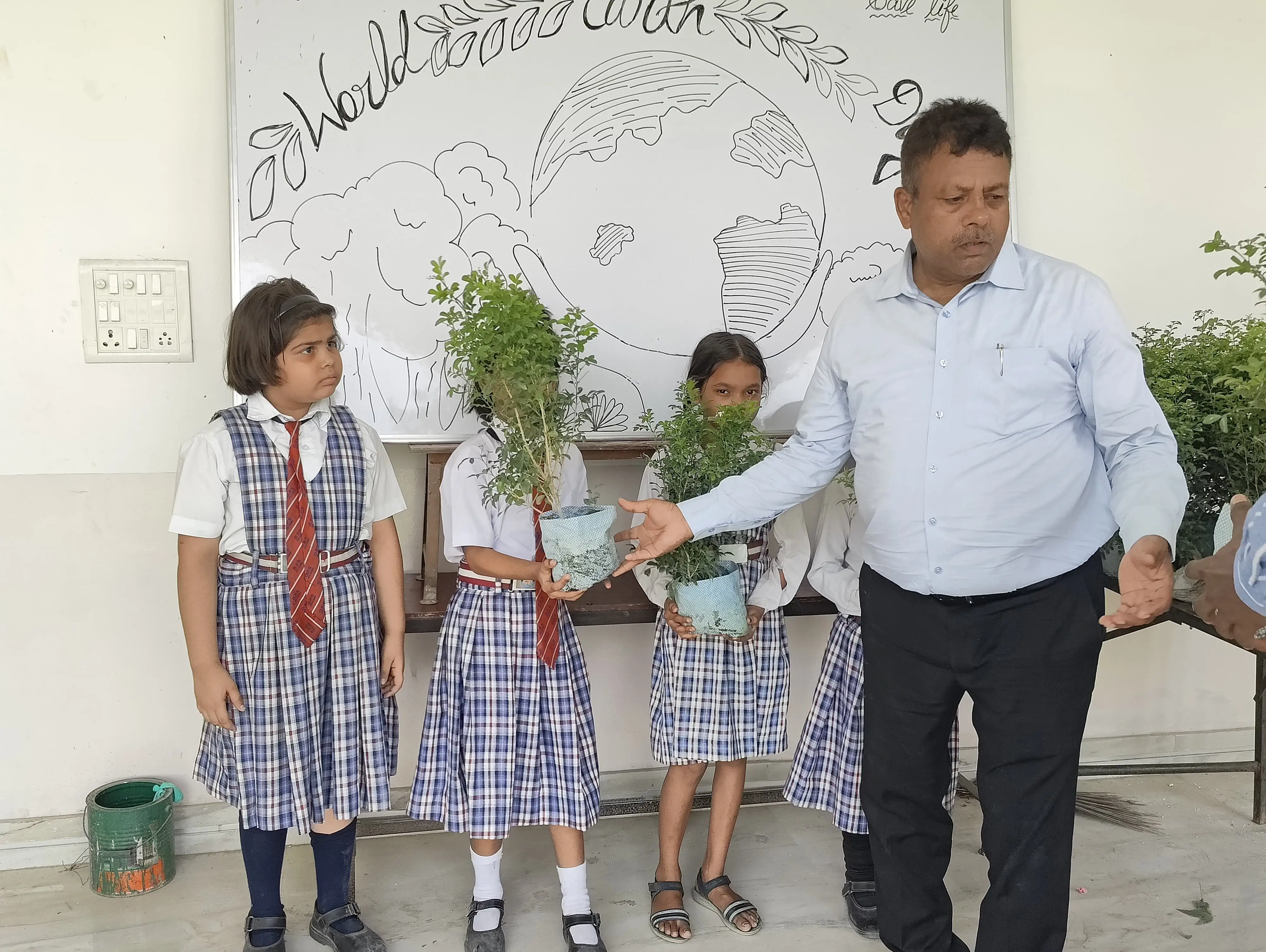 Students learning